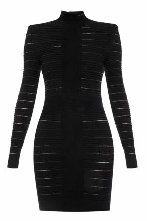 Band collar dress, zdjęcie 1 Band collar dress od Balmain
